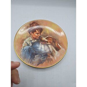 Gorham Prince Tatters Series 1978 Randy And Rex Collector Plate By Leo Jensen
